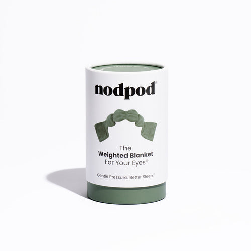 Masque de sommeil pondéré Nodpod couleur sauge